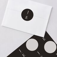 Refined Wedding Stickers Pure White