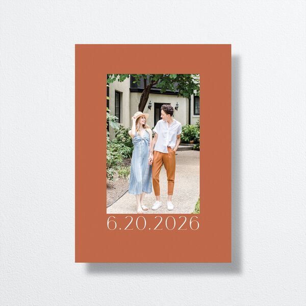 Simple Vine Wedding Invitations back