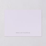 Just Love Save the Date Cards Gold Sheer Lilac Signature smooth Blank No Standard