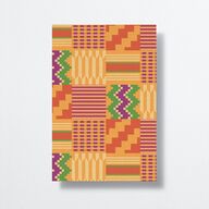 Ankara Print Table Numbers Gold Marigold Signature