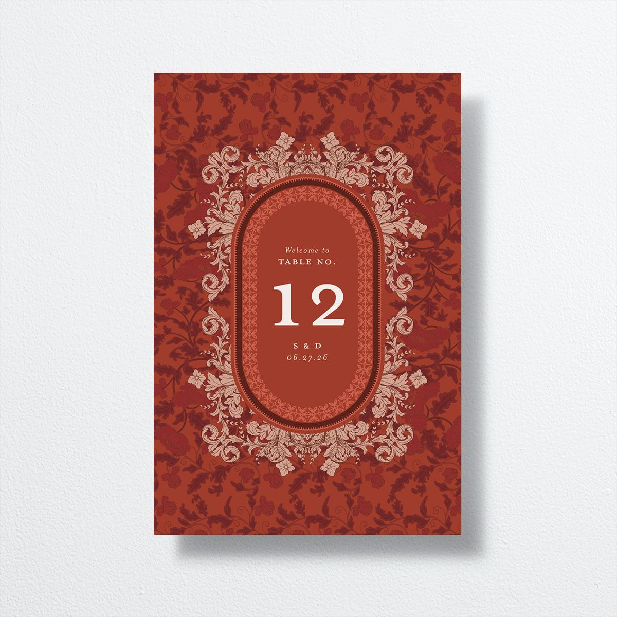 Kaleidoscope Tapestry Table Numbers — view 1
