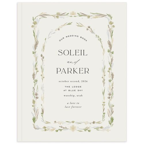 Delicate Boho Guest Books Champagne