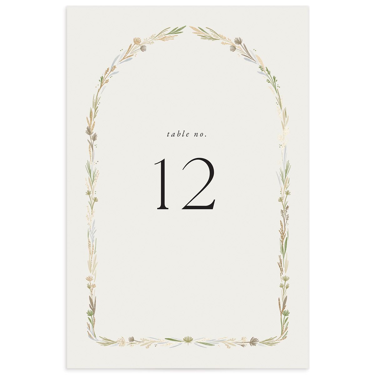 Delicate Boho Table Numbers