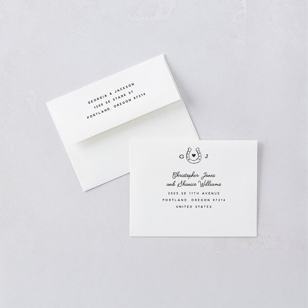 Western I Do BBQ Save The Date Magnets Taupe Magnet Paper