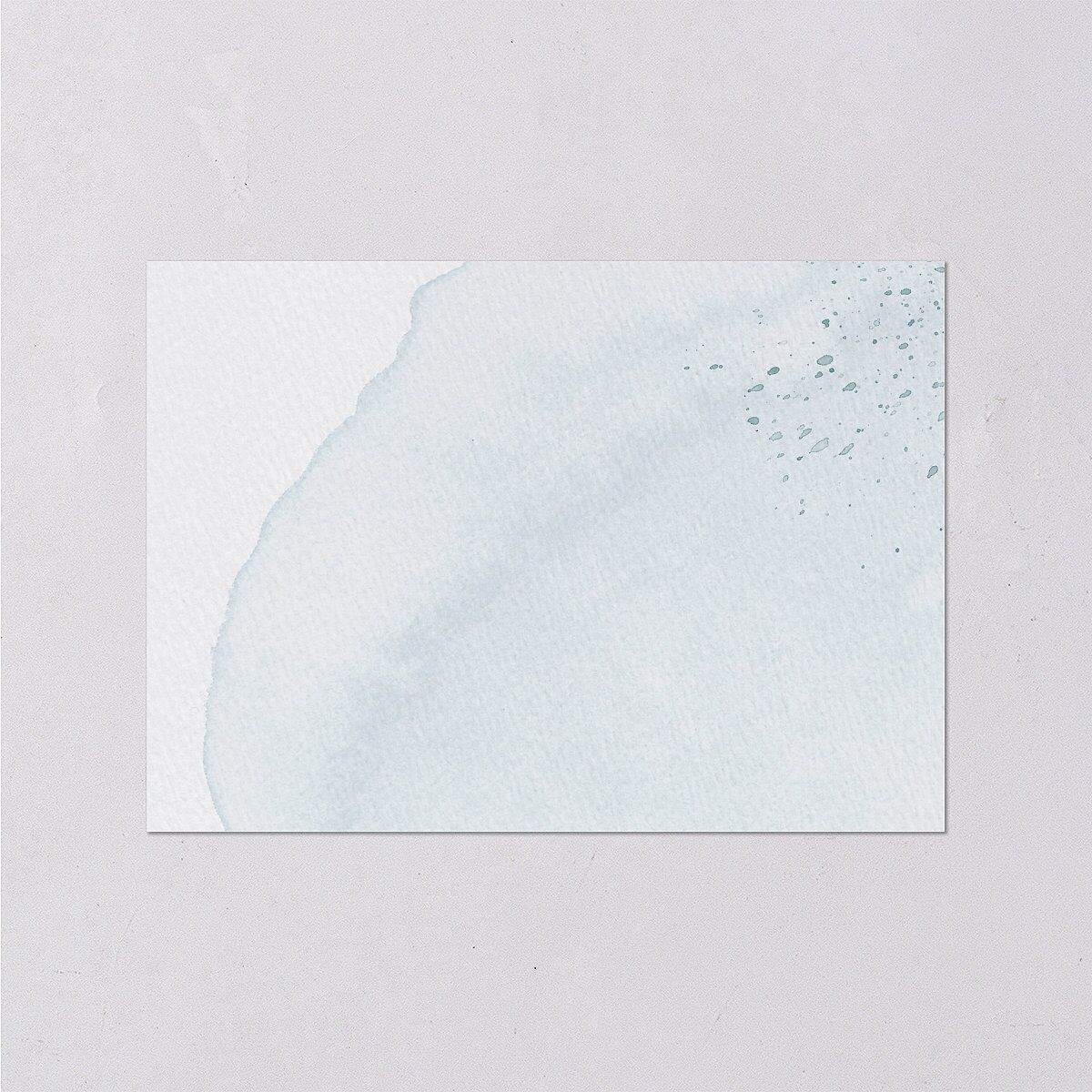 Watercolor Wash Wedding Response Cards Pool Signature