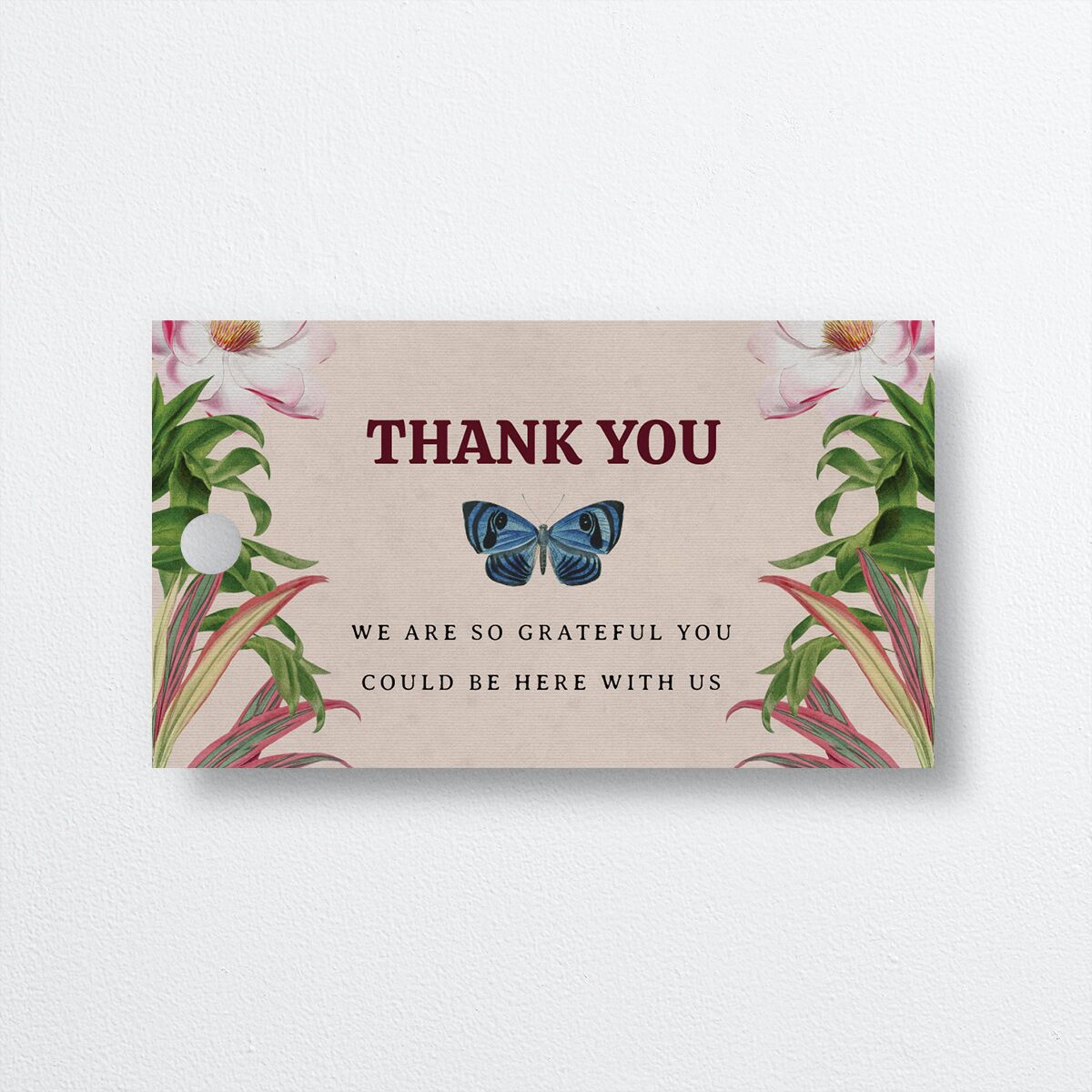Golden Age Favor Gift Tags Sand Signature