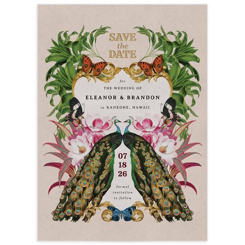 Golden Age Save the Date Cards - 