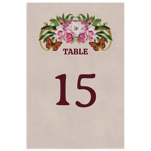 Golden Age Table Numbers
