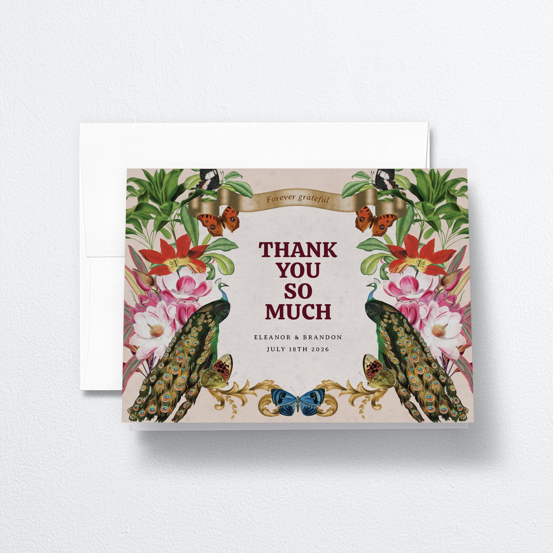 Golden Age Thank You Cards — view 1
