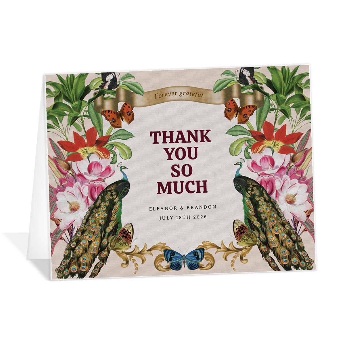 Golden Age Thank You Cards