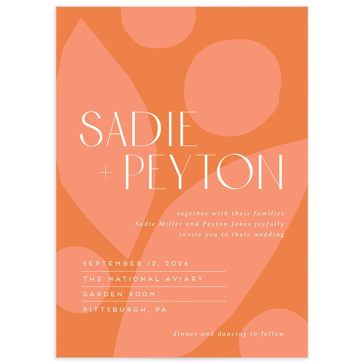 Collage Cuts Wedding Invitations