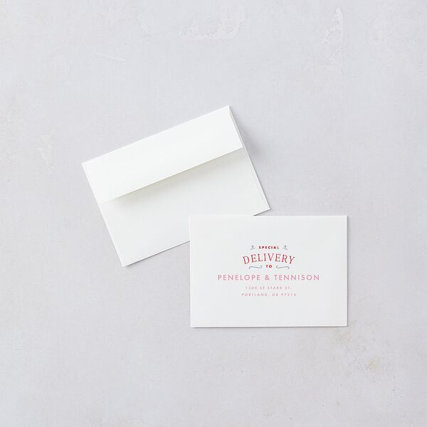 Cinematic Wedding Response Cards Lily Signature Standard