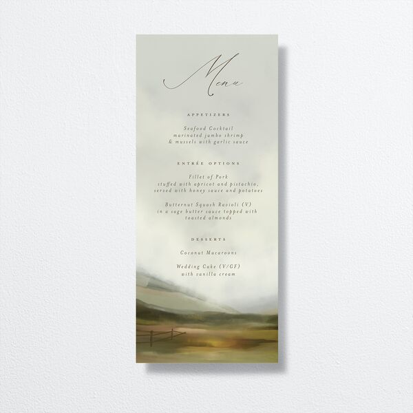 Western Valley Menus Sage Signature