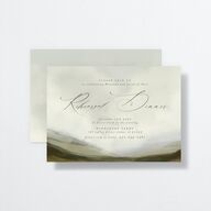 Western Valley Rehearsal Dinner Invitations Sage Signature