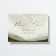 Western Valley Rehearsal Dinner Invitations Sage Signature
