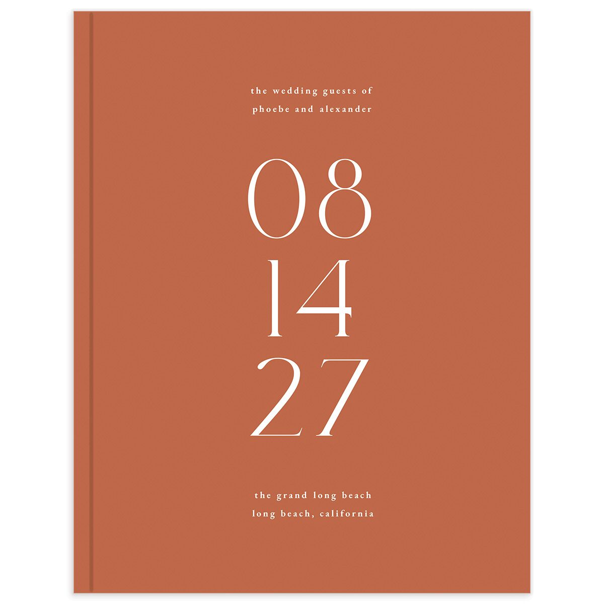 Striking Scene Guest Books