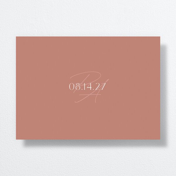 Striking Scene Wedding Invitations back