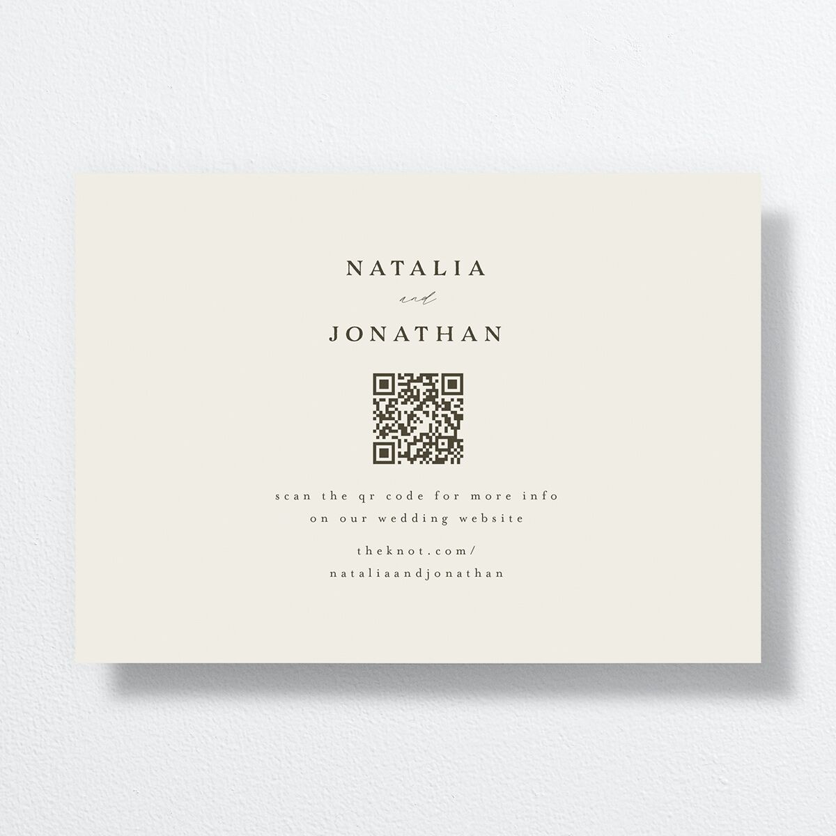 Enchanted Forest Save the Date Cards Dark Camo Signature smooth No