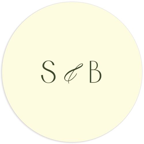Falling In Love Wedding Stickers Meadow