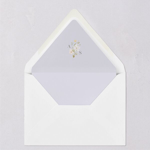 Wildflower Photo Euro Envelope Liners Lilac Luxe