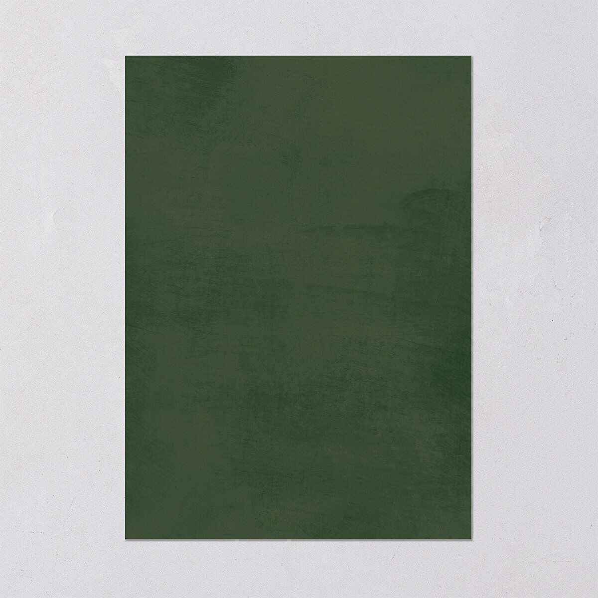 Leafy Frame Wedding Invitations Hunter Green Signature Blank No Standard