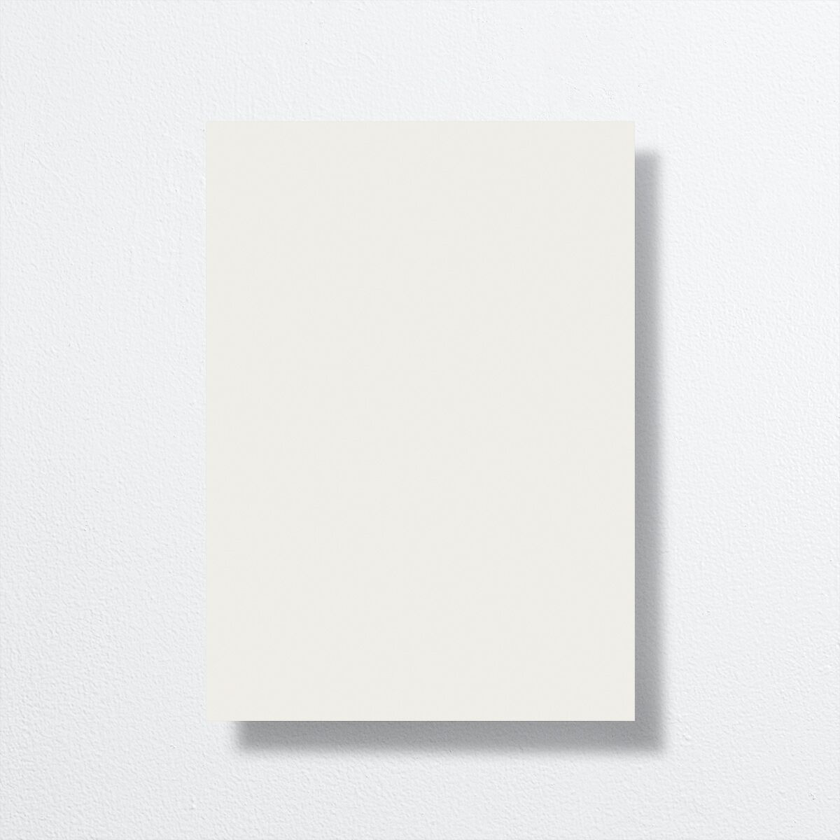 Minimal Wildflower Save the Date Cards back