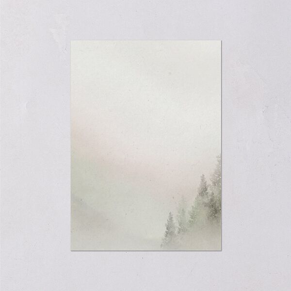 Mountain Mist Wedding Response Cards Fawn Signature Standard