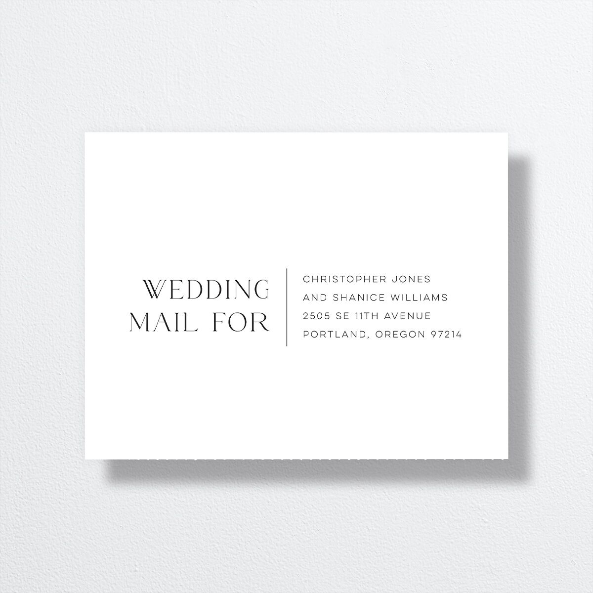 Forest Flowers All-in-One Wedding Invitations — view 5