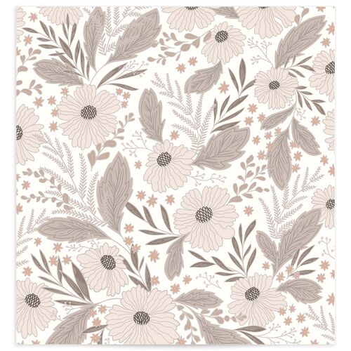 Forest Flowers Envelope Liners Standard Cotton