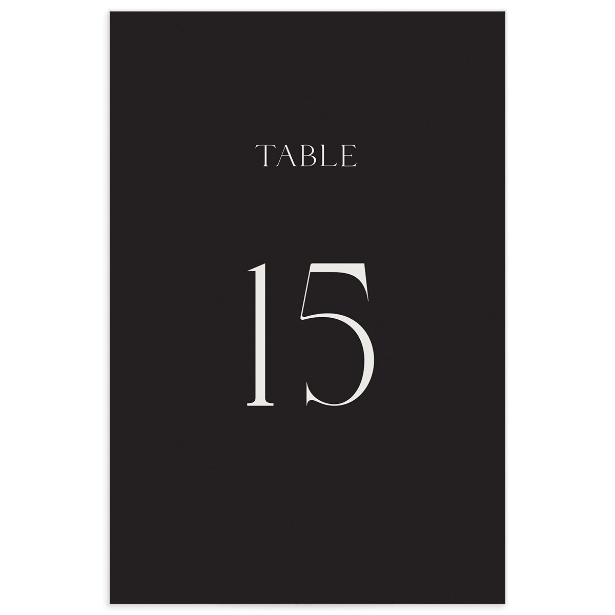 Forest Flowers Table Numbers