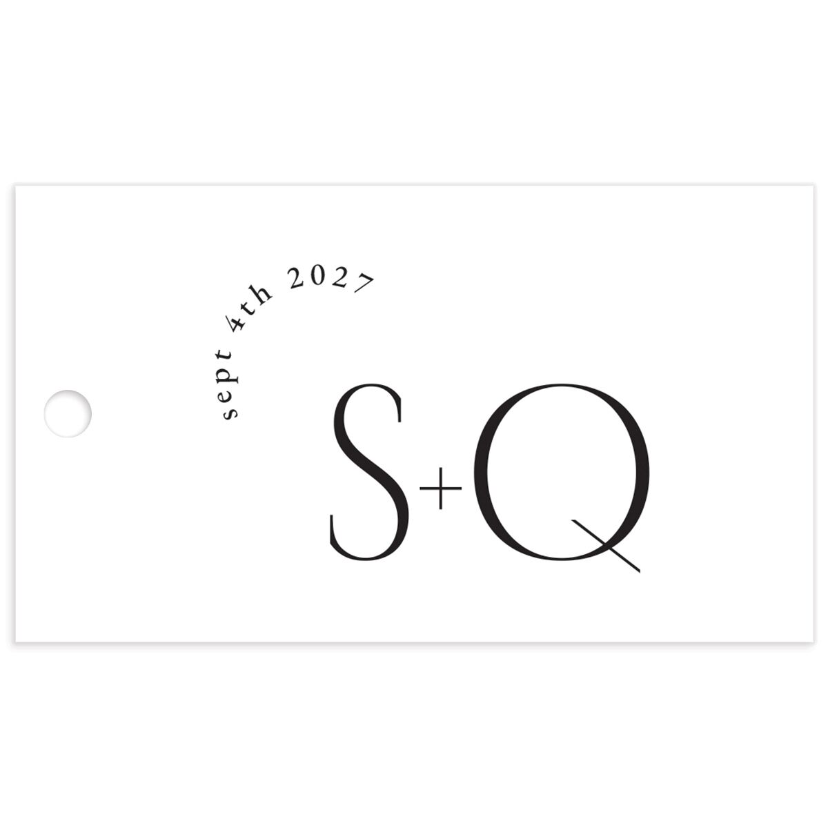 Accent Arches Favor Gift Tags