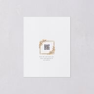 Medieval Castle Save the Date Petite Cards Almond Signature smooth Blank No Standard