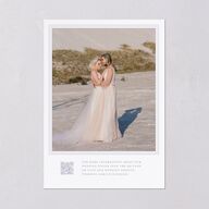 Floral Lace Wedding Invitations Dusty Blue Signature Blank No Standard