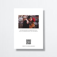 Let's Do This Save the Date Cards Pure White Signature smooth No