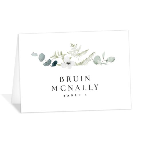 Elegant Anemone Place Cards - 