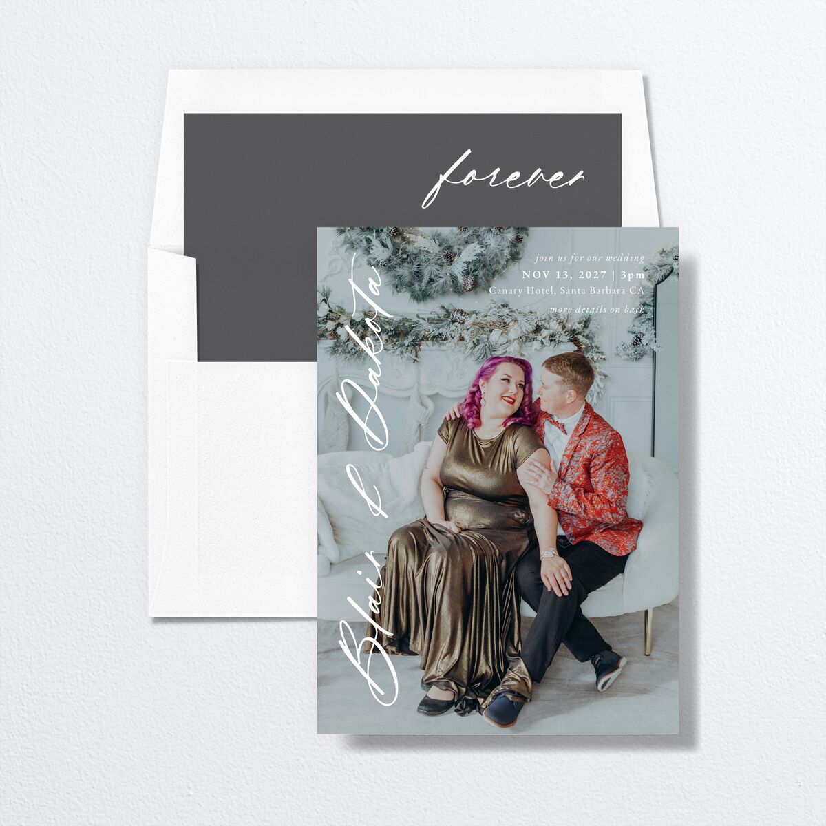 Vertical Names Envelope Liners Standard Licorice