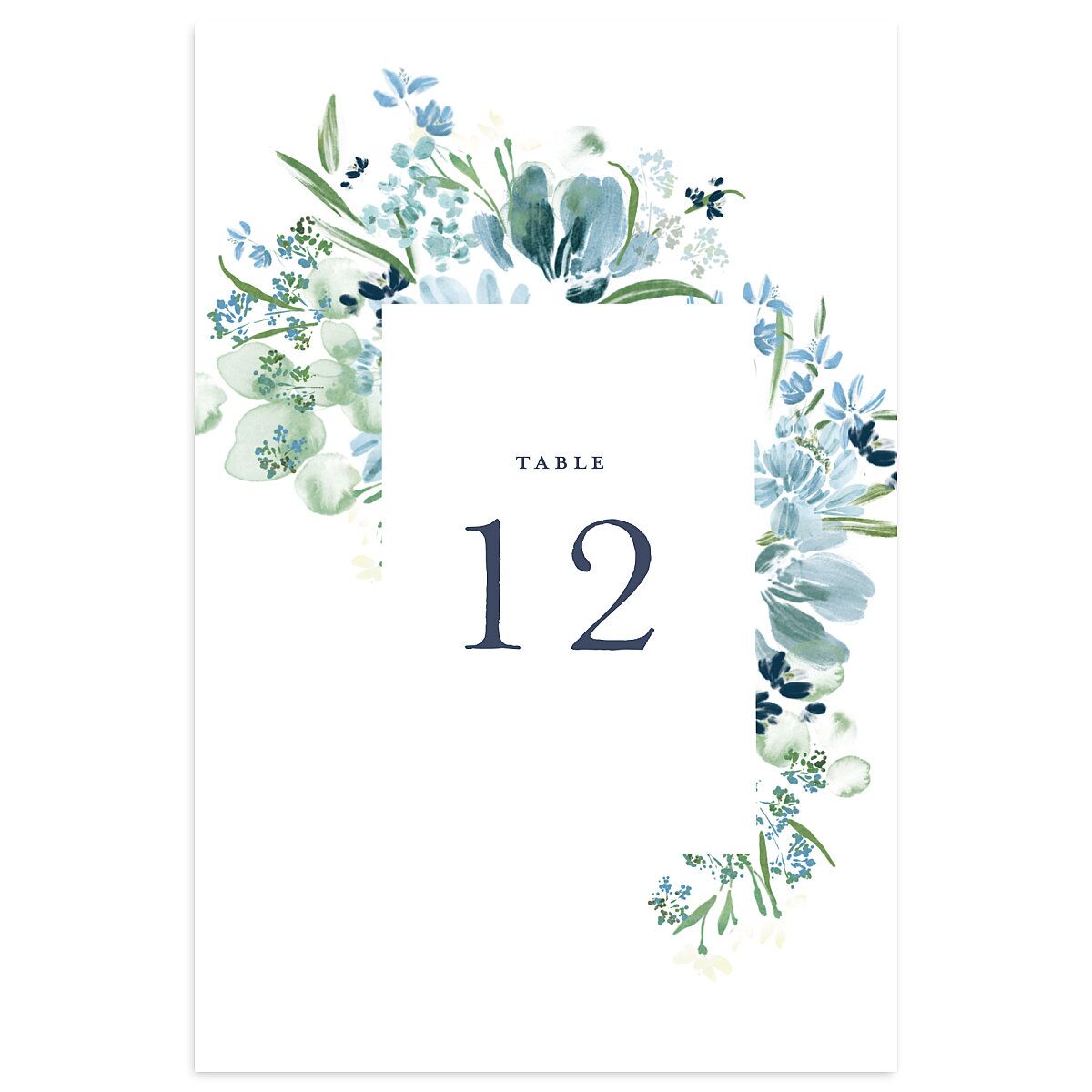 In Bloom Table Numbers