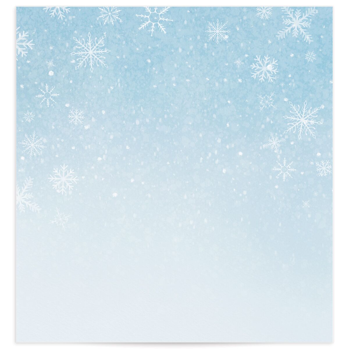 Snowflake Branches Envelope Liners