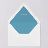 Baby's First Hanukkah Confetti Euro Envelope Liners Pure White Luxe