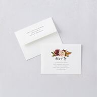 Fall Foliage Save The Date Magnets Chestnut Magnet Paper