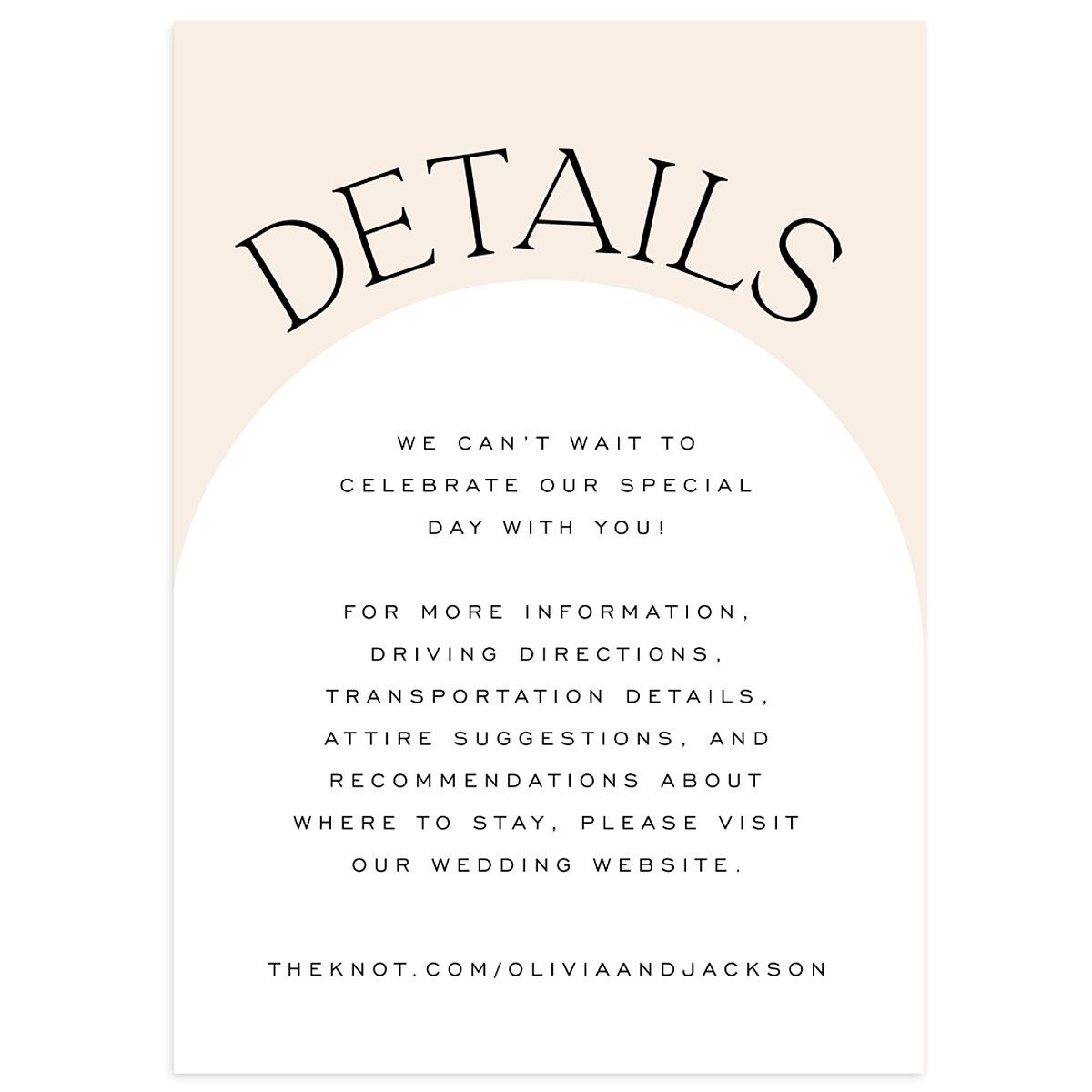 Love Is Patient Wedding Enclosure Cards