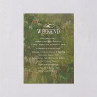Vintage French Botanical Wedding Enclosure Cards Meadow Signature Standard