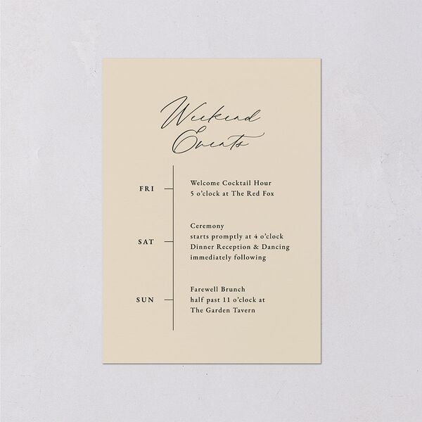 Antique Victorian Botanical Wedding Enclosure Cards Sand Signature Standard