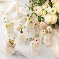Boho Texture Favor Gift Tags Gold Deep Olive Signature
