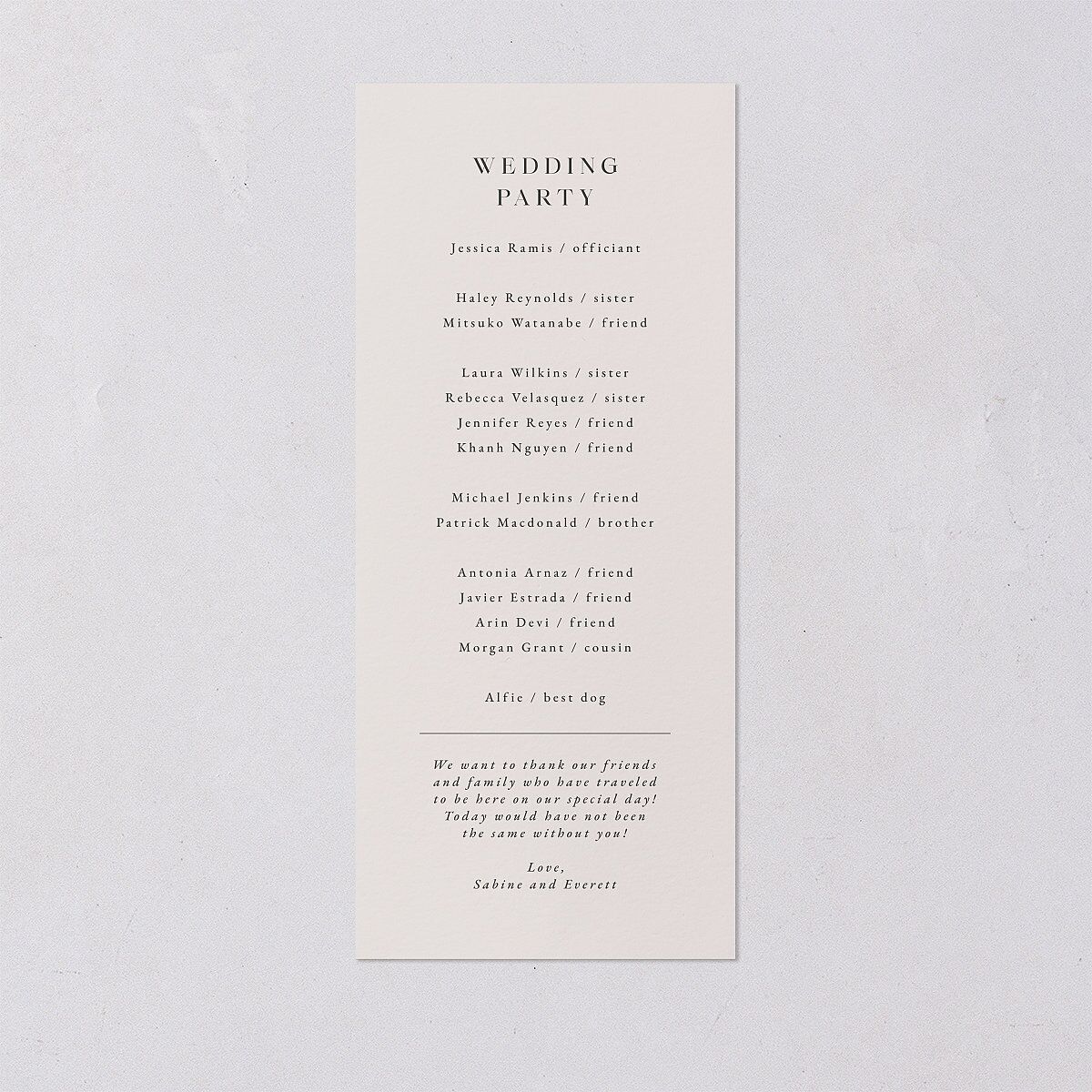 Gilded Fern Frame Botanical Wedding Programs Gold Linen Signature