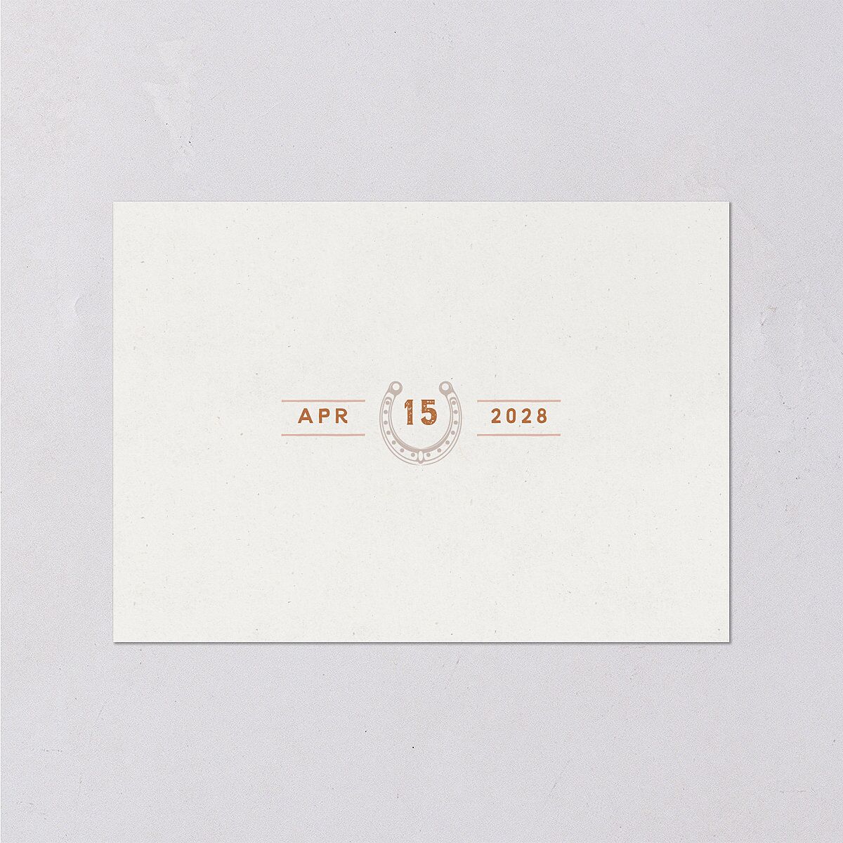 Hitched in Texas Wedding Response Cards — view 2