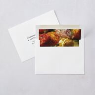 Technicolor Calligraphy Photo Envelope Liners Pure White Standard