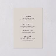 Nothing Fancy Wedding Enclosure Cards Pure White Signature Standard