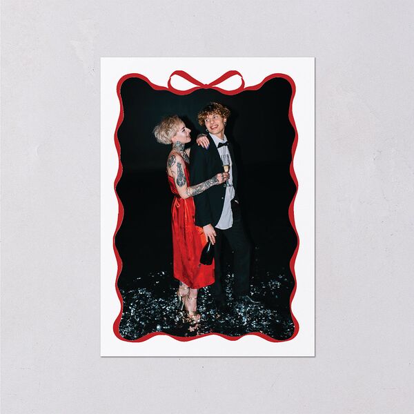 Hand Drawn Las Vegas Hearts Wedding Response Cards Ruby Signature Standard