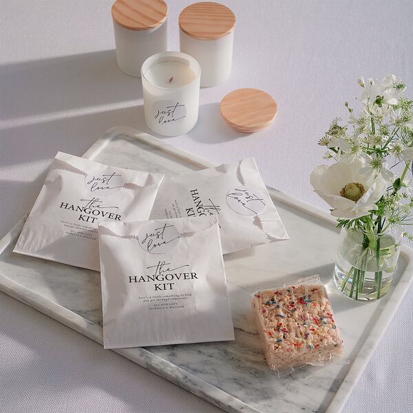 Nothing Fancy Wedding Stickers Pure White Circle